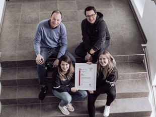 ISO Zertifizierung Gruppenbild
