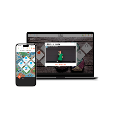 Screen Mock Up Laptop und Smartphone vom sport-attack Fitness-Portal