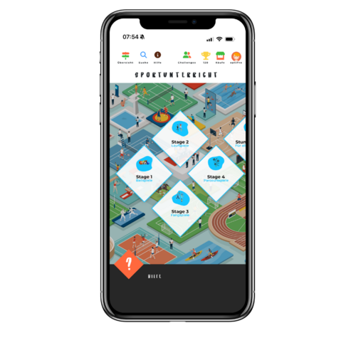 Mock Up Smartphone sport-attack 