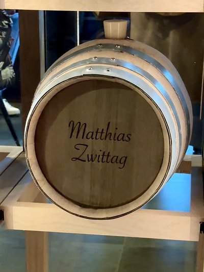 Persönliches Whiskey Fass von Matthias Zwittag