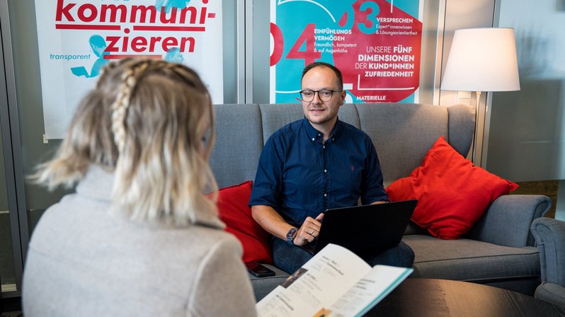 Benjamin Head of Sales bei SIWA bei der Konzeption