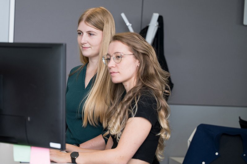 SIWA Entwicklerinnen bei der Arbeit 