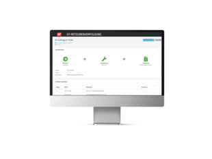 Ansicht GT Internes Serviceportal Retourenverfolgung