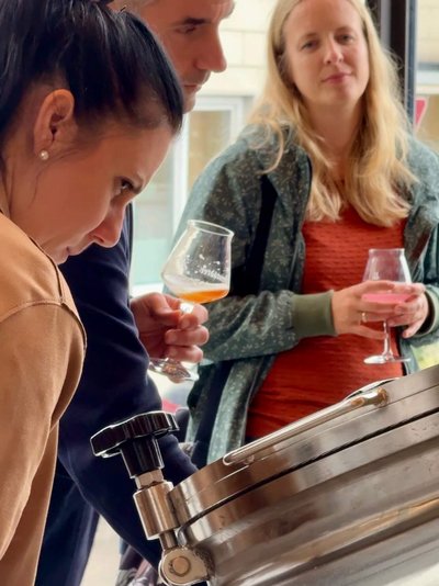 Bier Verkostung