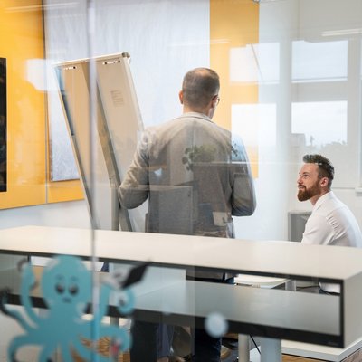 Strategiebesprechung Pimcore Experte und Head of Sales bei SIWA