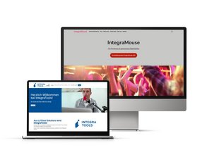 Mock Up der IntegraTools und IntegraMouse Website